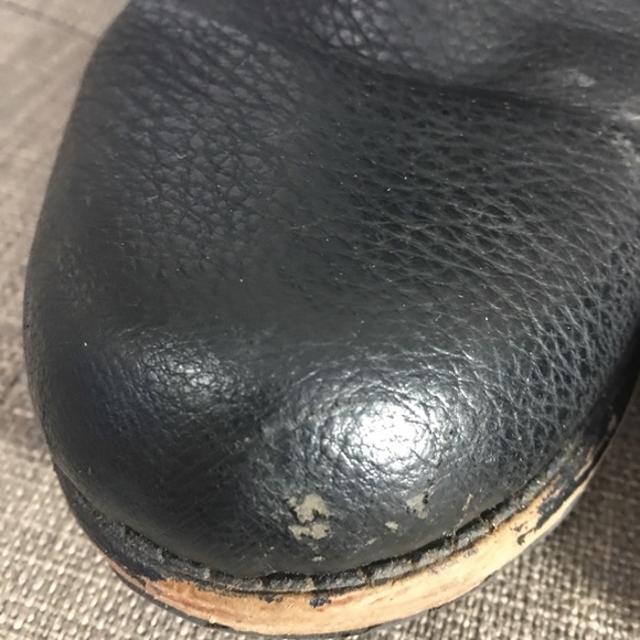 Rieker fleece lined booties 8 black brown cream - Picture 5 of 8